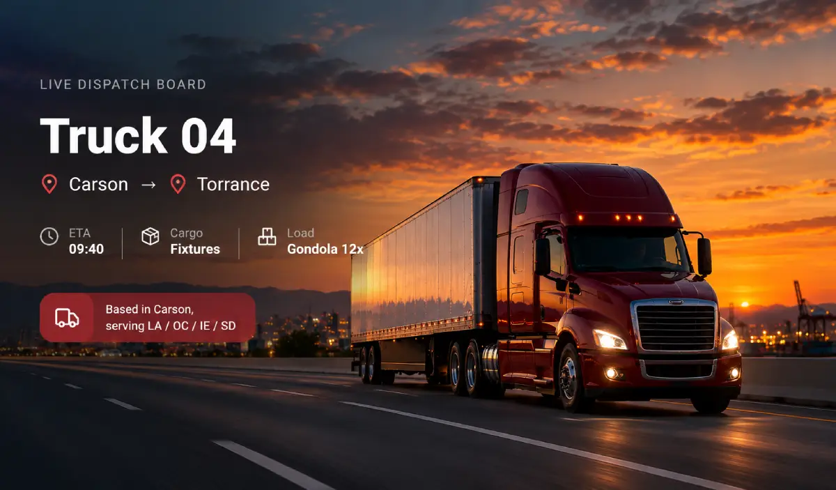 Live Dispatch_ Sunset Truck Route