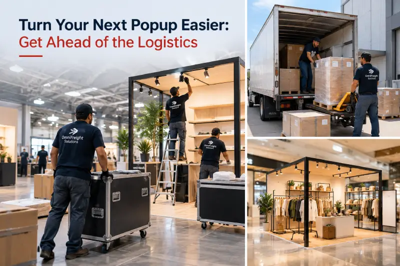 Pop-Up Logistics to Retail Showcase Pop-Up Logistics to Retail Showcase